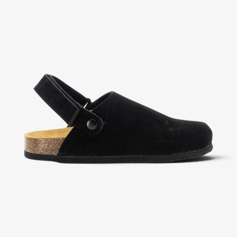 NEW ONFOOT women's afelpado clogs in negro
